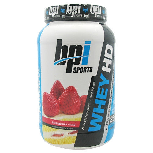 BPI Whey-HD - Strawberry Cake - 25 Servings - 811213021467