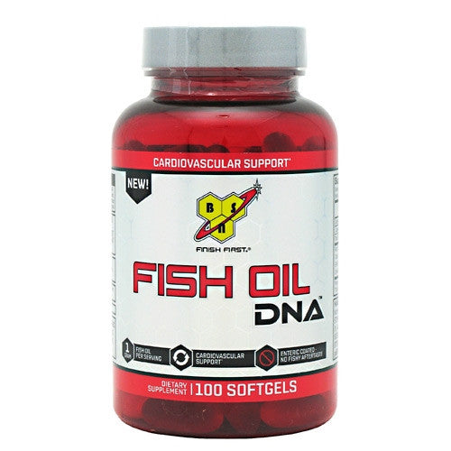 BSN DNA Fish Oil - 100 Softgels - 834266002993