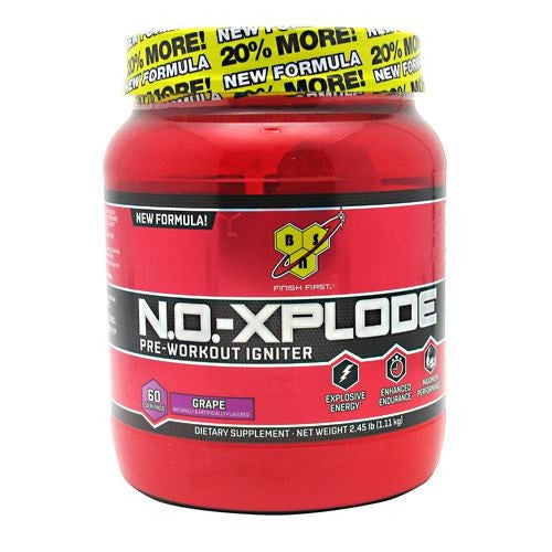 BSN N.O.-Xplode - Grape - 60 Servings - 834266001590