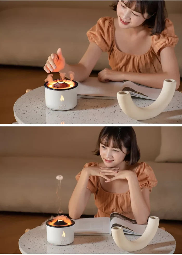 💎Buy 2 and get 1 free 💎Flame Aroma Diffuser™️Flame Air Humidifier