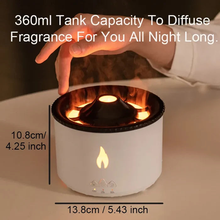 💎Buy 2 and get 1 free 💎Flame Aroma Diffuser™️Flame Air Humidifier