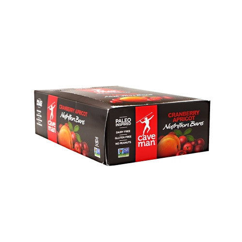 Caveman Foods Caveman Nutrition Bar - Cranberry Apricot - 15 Bars - 853385003735