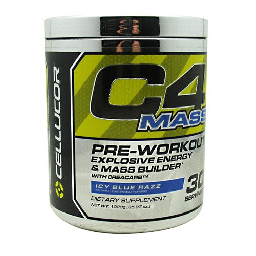 Cellucor C4 Mass - Blue Razz - 30 Servings - 810390025374
