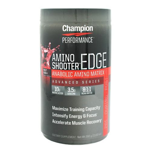 Champion Nutrition Amino Shooter Edge - Fruit Punch - 30 Servings - 027692134219