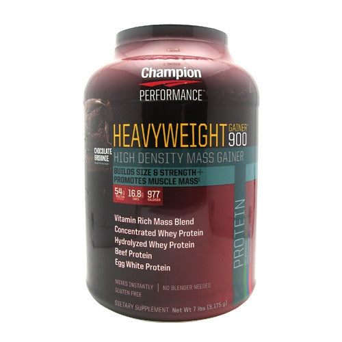 Champion Nutrition Heavyweight Gainer 900 - Chocolate Shake - 7 lb - 027692102805