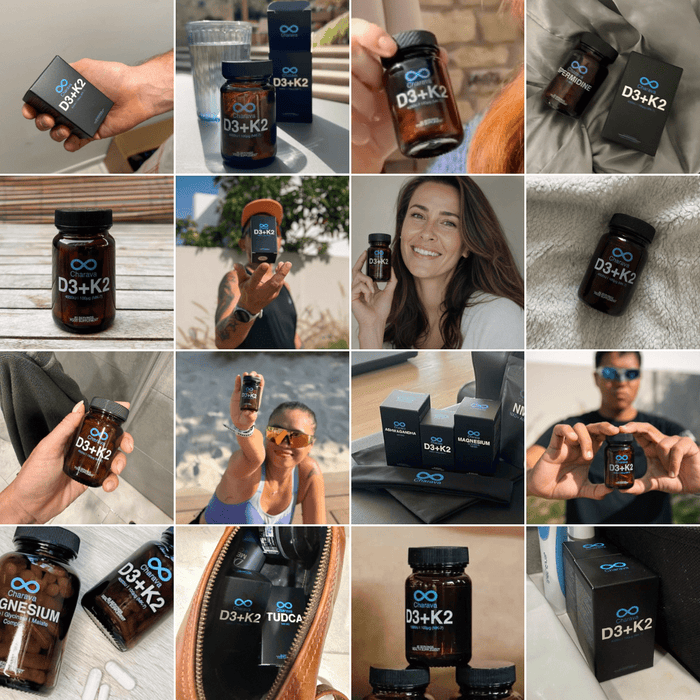 Charava Vitamin D3 (4000IU) + K2 (MK-7) - Charava UK