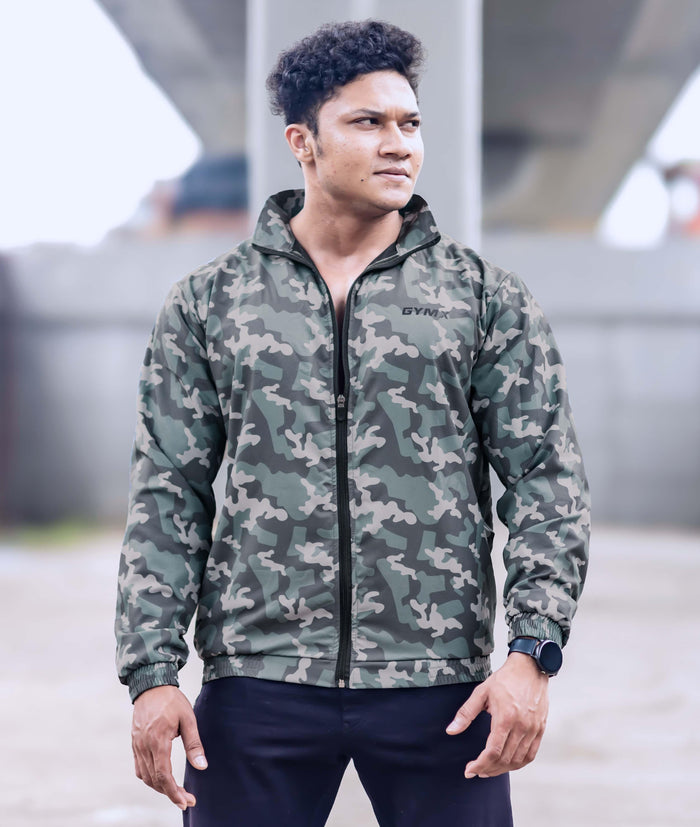 Combat Camo GymX Windcheaters: Forest Camo - Sale