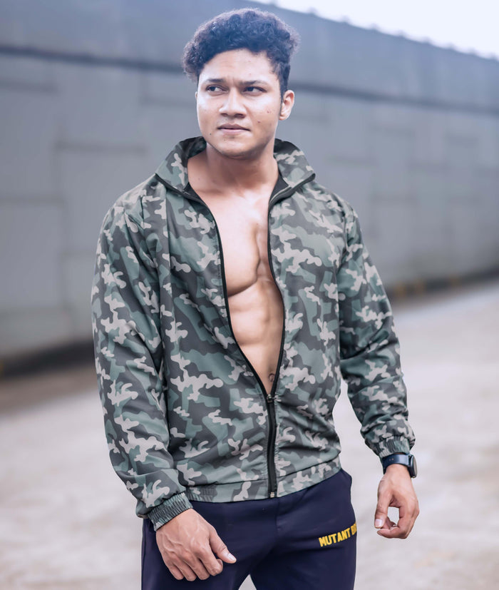 Combat Camo GymX Windcheaters: Forest Camo - Sale