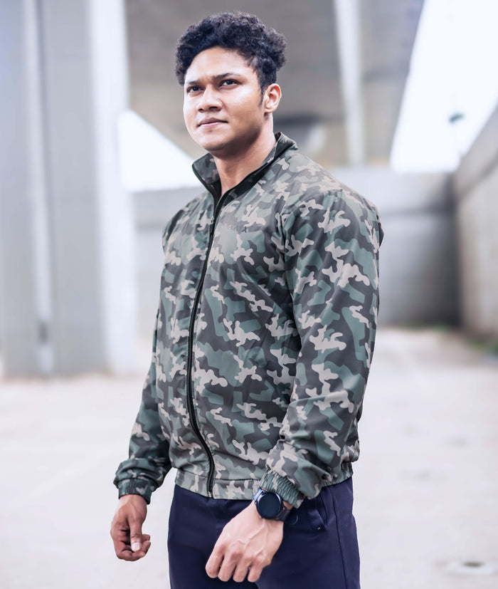 Combat Camo GymX Windcheaters: Forest Camo - Sale