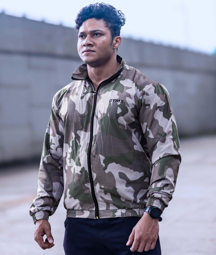 Combat Camo GymX Windcheaters: Woodland Camo - Sale