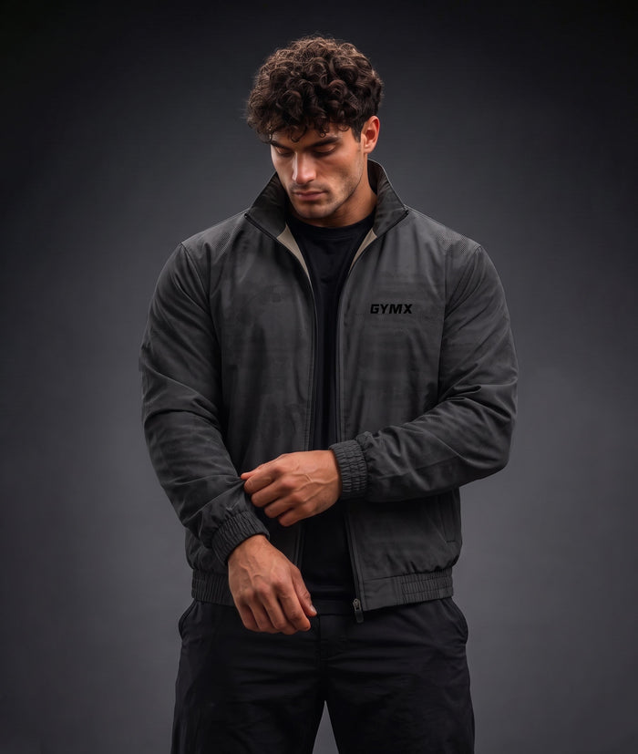 Combo Offer: Ranger Shadow Grey Jacket + Korean Pro Grey Joggers