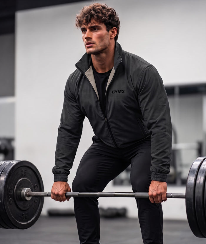 Combo Offer: Ranger Shadow Grey Jacket + Korean Pro Grey Joggers