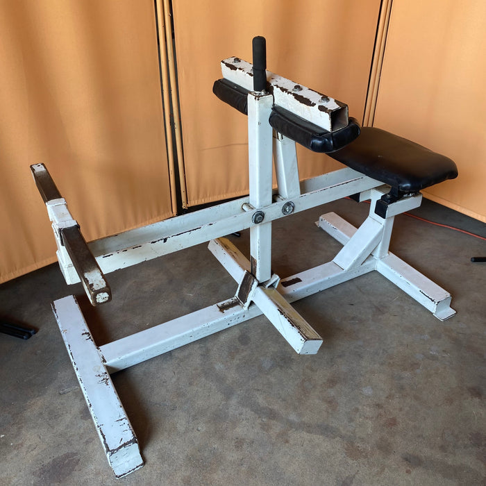 Commercial Seated Calf- Olympic Weight Plate Loaded