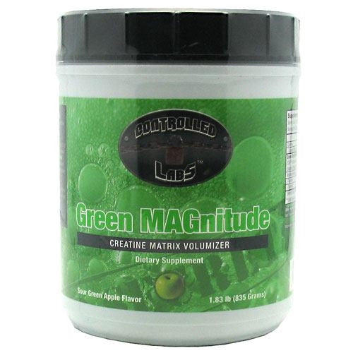 Controlled Labs Green Magnitude - Sour Green Apple Flavor - 1.83 lb - 895328001347
