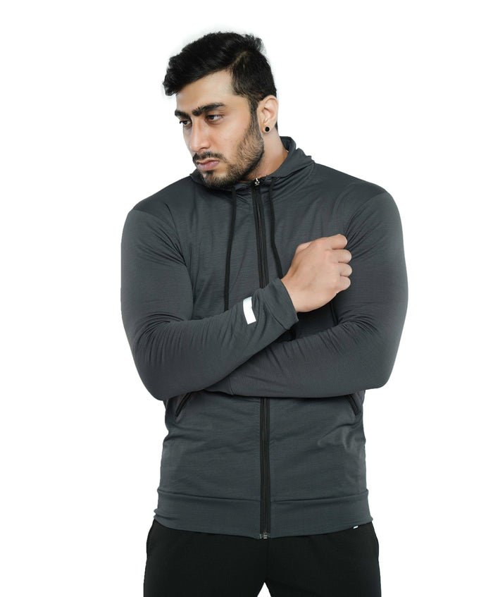 Crush Hoodie- Carbon Grey - Sale - GymX
