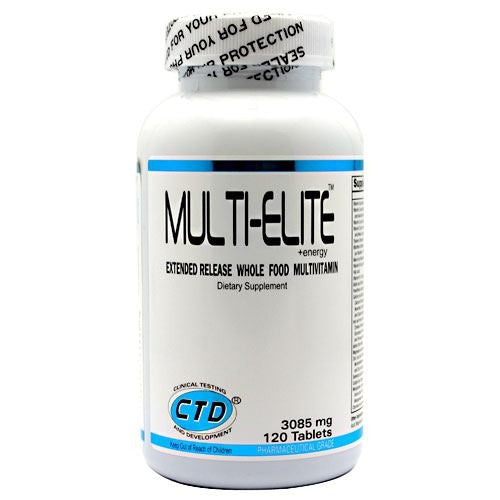 CTD Multi-Elite+Energy - 120 Tablets - 094922284358