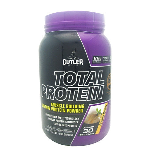 Cutler Nutrition Total Protein - Creamy Vanilla - 30 Servings - 810150021066