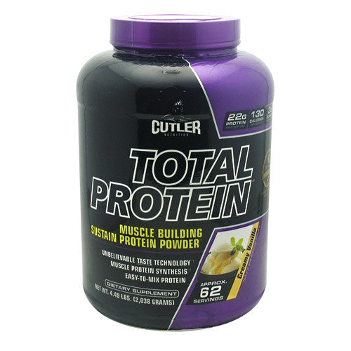 Cutler Nutrition Total Protein - Creamy Vanilla - 62 Servings - 810150021097