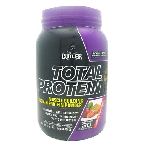 Cutler Nutrition Total Protein - Strawberry Graham Cracker - 30 Servings - 810150021080
