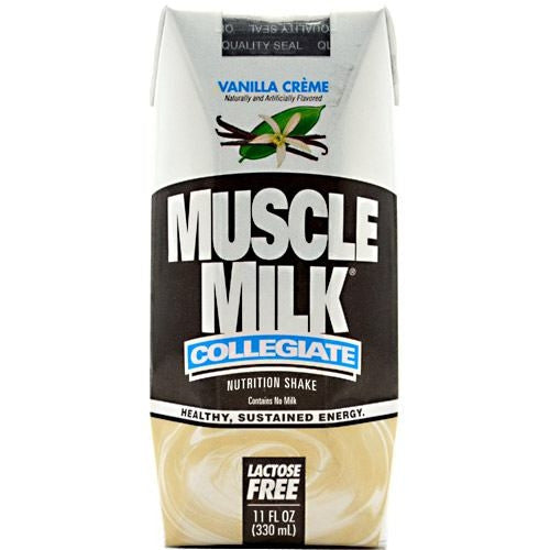 CytoSport Collegiate Muscle Milk RTD - Vanilla Creme - 12 ea - 50876063004126