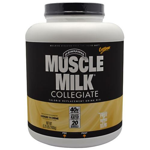 CytoSport Collegiate Muscle Milk - Cookies N Creme - 5.29 lb - 660726563465