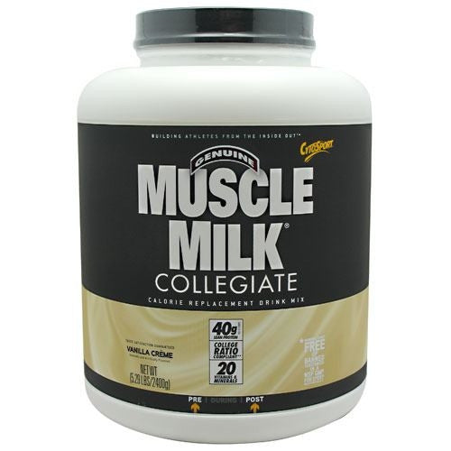 CytoSport Collegiate Muscle Milk - Vanilla Creme - 5.29 lb - 660726563168