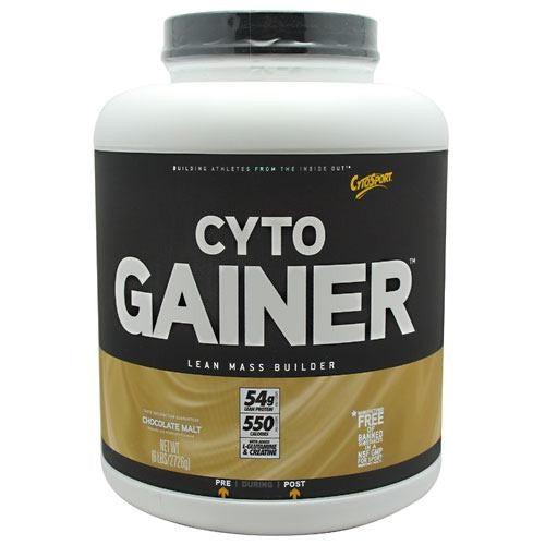 CytoSport CytoGainer - Chocolate Malt - 6 lb - 660726220160