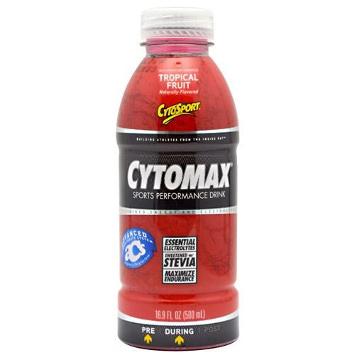 CytoSport Cytomax RTD - Tropical Fruit - 12 Bottles - 00876063003063