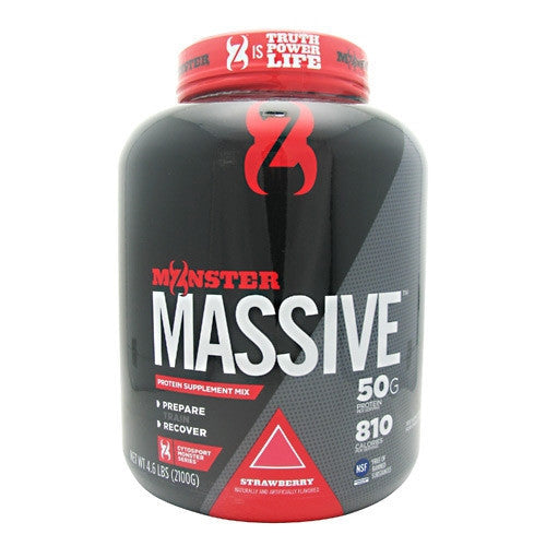 CytoSport Monster Massive - Strawberry - 4.6 lb - 660726802205