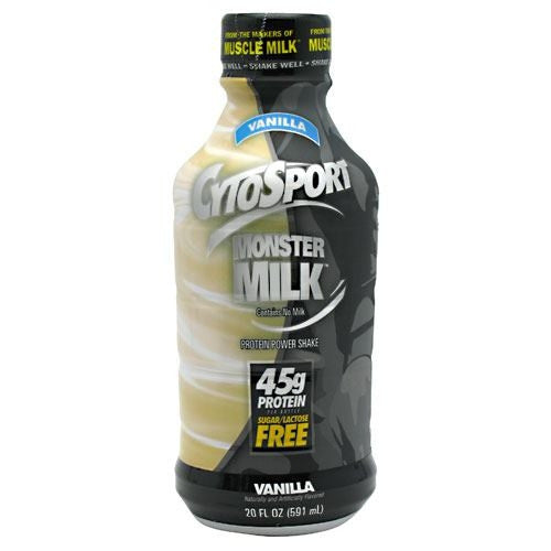 CytoSport Monster Milk RTD - Vanilla - 12 Bottles - 876063006125
