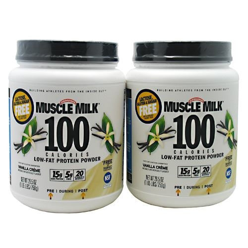 CytoSport Muscle Milk 100 Calories 2-pack - Vanilla - 1.65 lb - 00660726595114