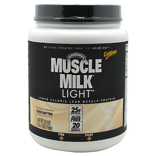 CytoSport Muscle Milk Light - Cake Batter - 1.65 lb - 660726594209