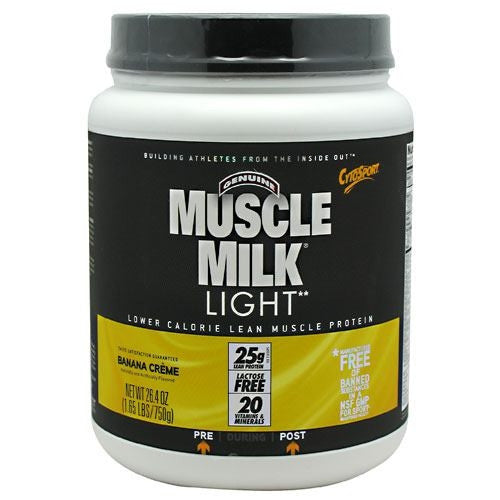 CytoSport Muscle Milk Light - Banana Creme - 1.65 lb - 660726593400
