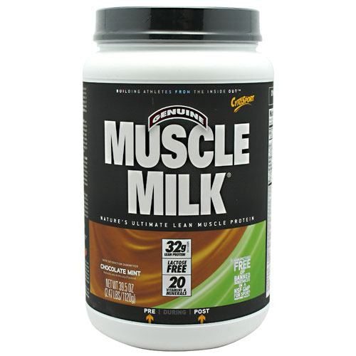 CytoSport Muscle Milk - Chocolate Mint Chip - 2.47 lb - 660726504901