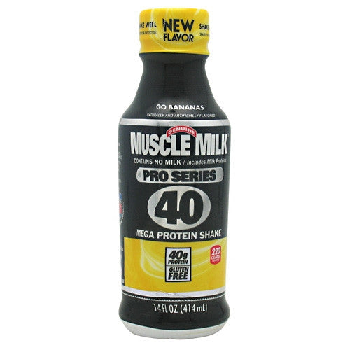 CytoSport Pro Series Muscle Milk Pro Series 40 - Go Bananas - 12 Bottles - 876063002943