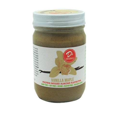 Ds Naturals No Cow FluffButter - Vanilla Maple - 12 oz - 852346005115