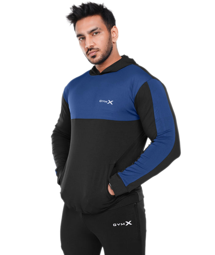 Dual Edition GymX Pullover: Electric Blue - Sale - GymX