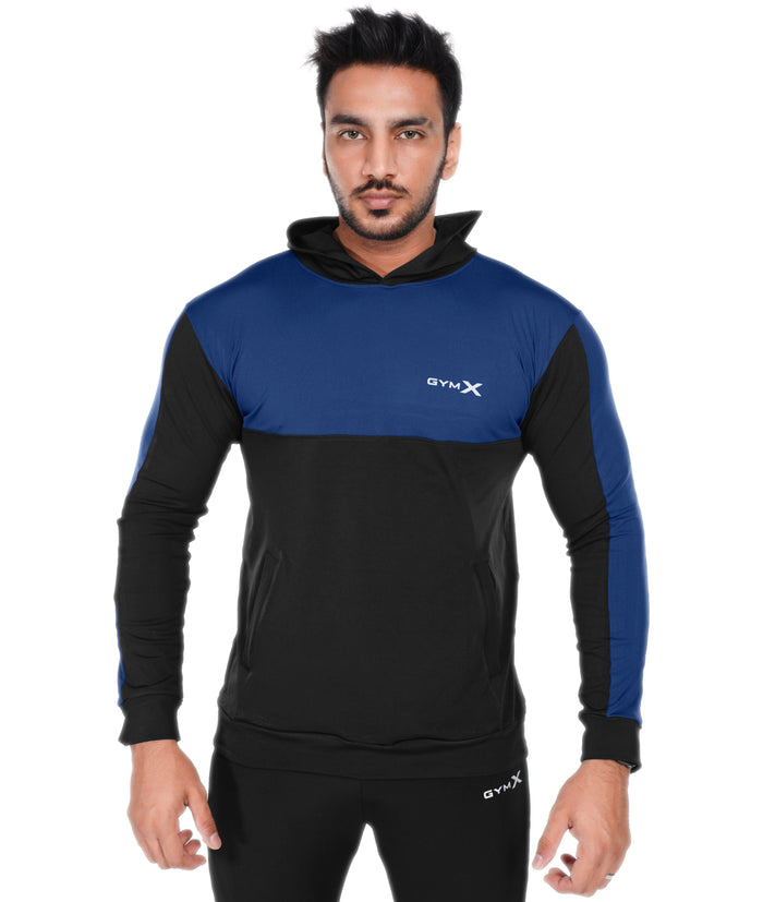 Dual Edition GymX Pullover: Electric Blue - Sale - GymX