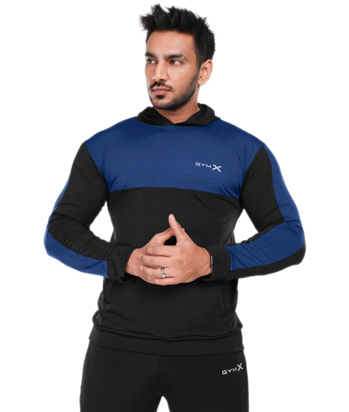 Dual Edition GymX Pullover: Electric Blue - Sale - GymX