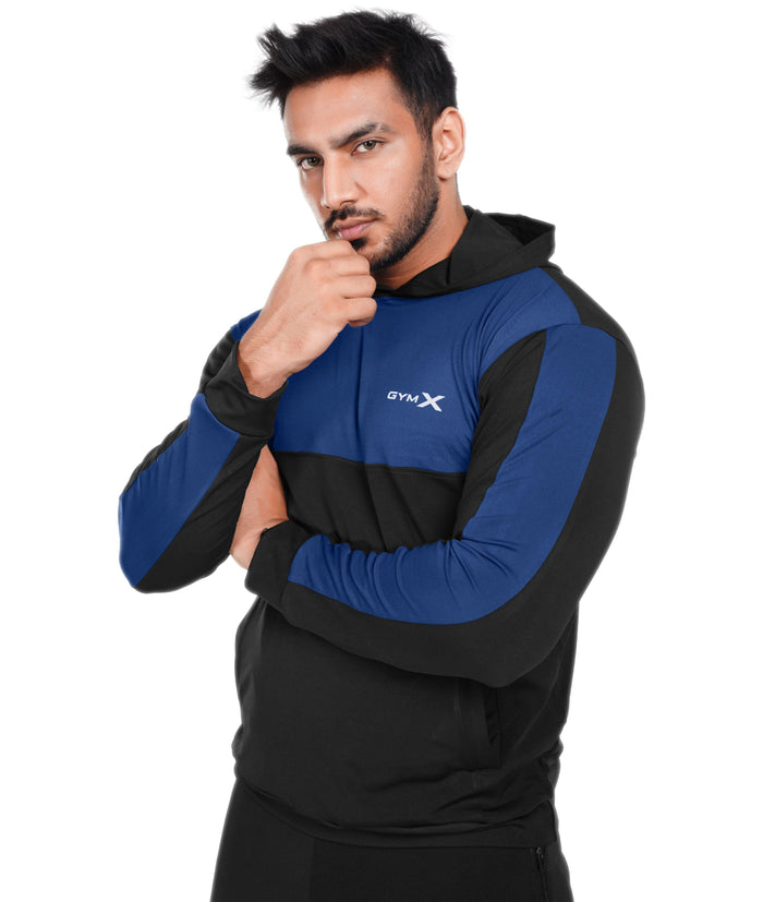 Dual Edition GymX Pullover: Electric Blue - Sale - GymX