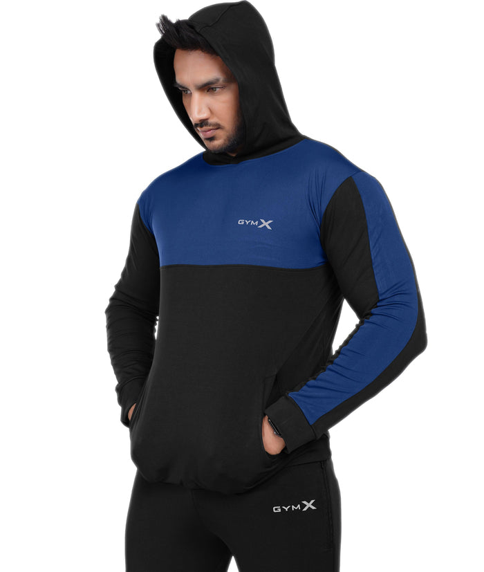 Dual Edition GymX Pullover: Electric Blue - Sale - GymX