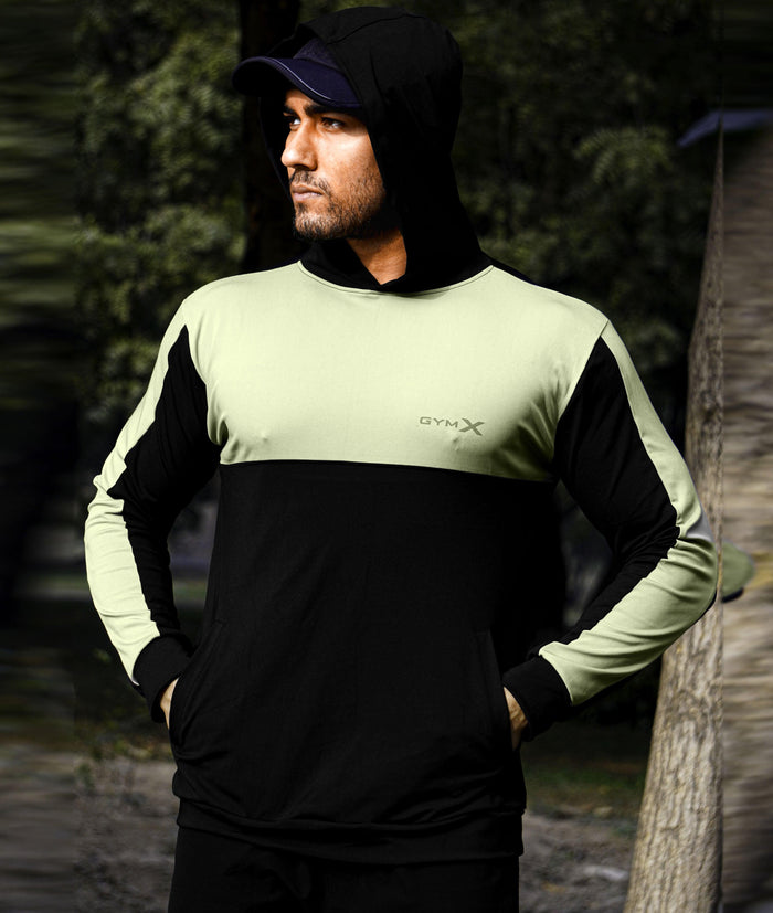 Dual Edition GymX Pullover: Pista Green- SALE - GymX