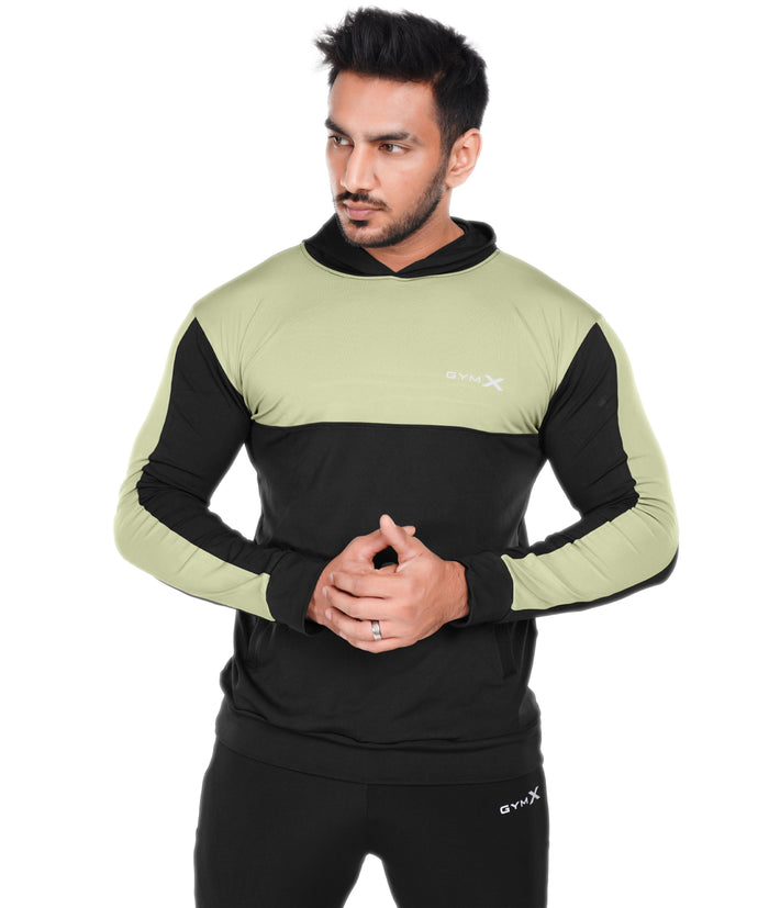 Dual Edition GymX Pullover: Pista Green- SALE - GymX