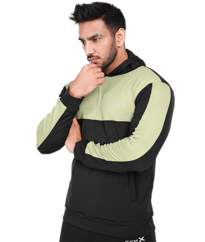 Dual Edition GymX Pullover: Pista Green- SALE - GymX