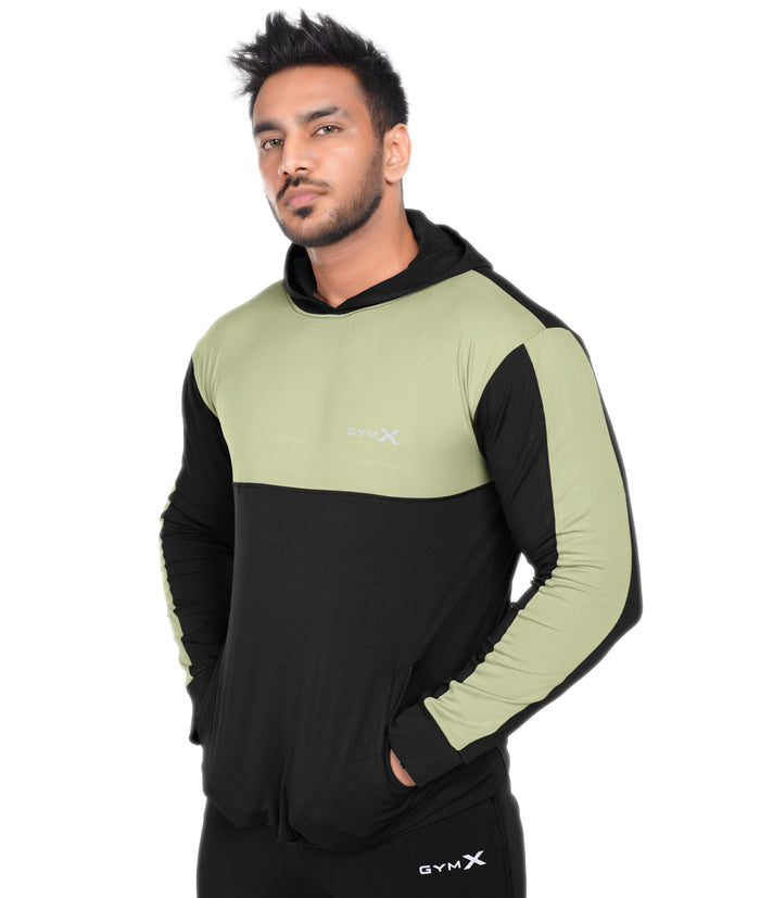 Dual Edition GymX Pullover: Pista Green- SALE - GymX