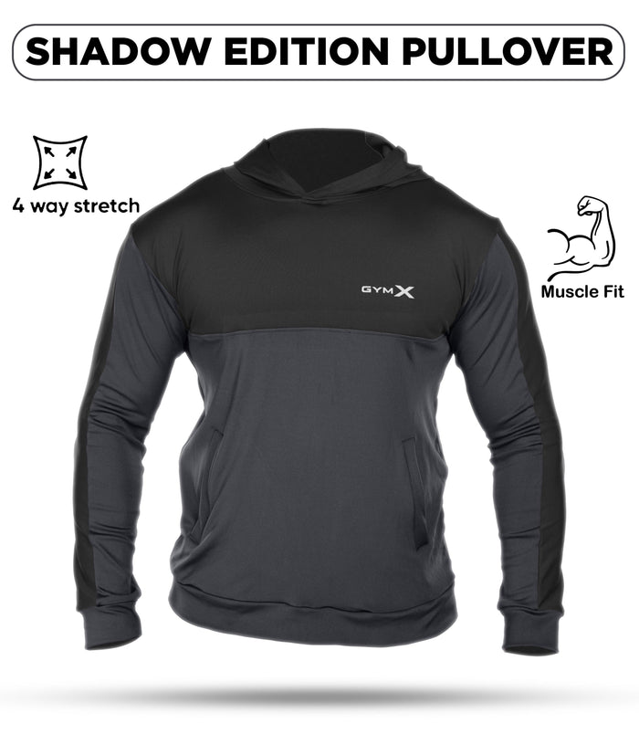 Dual Edition GymX Pullover: Shadow Grey - Sale - GymX