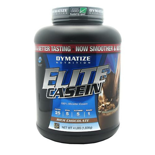 Dymatize Elite Casein - Rich Chocolate - 4 lb - 705016226160
