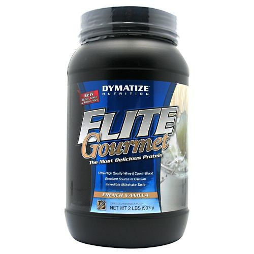 Dymatize Elite Gourmet Whey & Casein Blend - French Vanilla - 2 lb - 705016433407