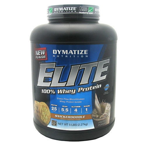 Dymatize Elite Whey - Snickerdoodle - 5 lb - 705016560158