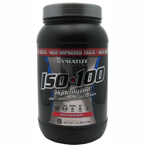 Dymatize Iso-100 - Strawberry - 1.6 lb - 705016353019